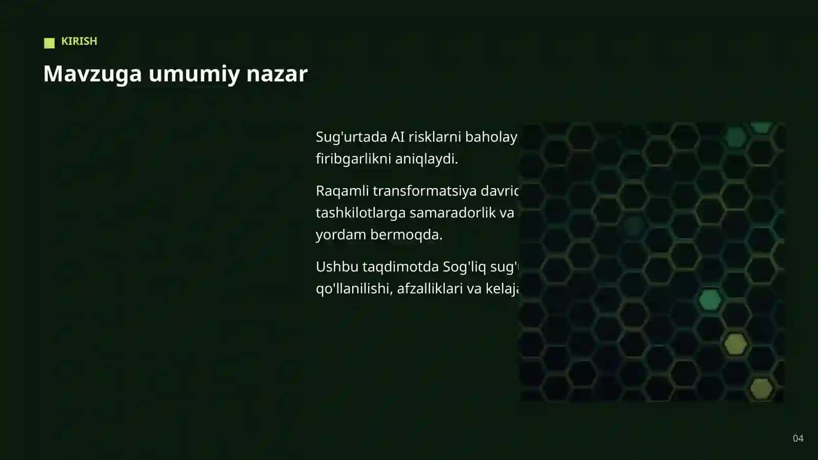Sog'liq sug'urtasi tahlili: imkoniyat va yechimlar 4