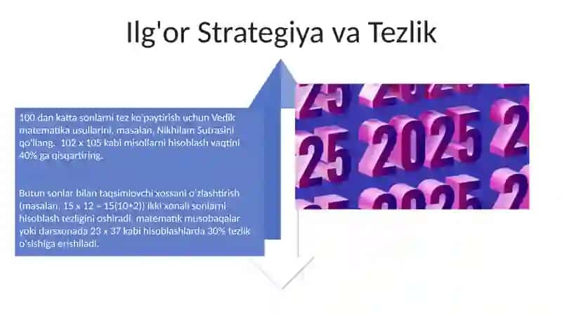 Butun sonlar ustida arifmetik amallar bajarishning og'zaki usullari 4