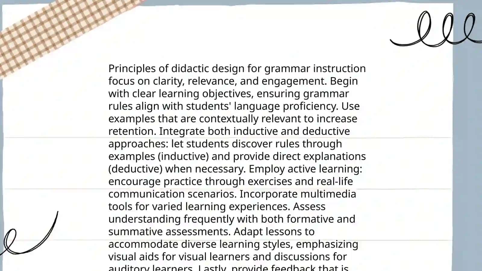 Didactic foundations of creating grammar materials for the primary school 4