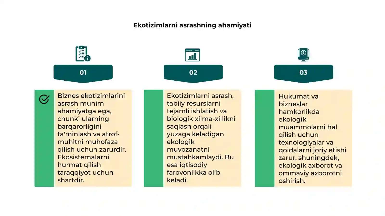 Biznes ekotizimlarini asrash 4