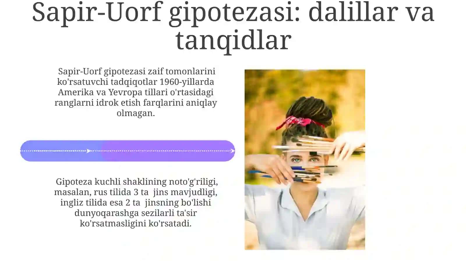 Etnolingvistika. Sepir-Uorf 4
