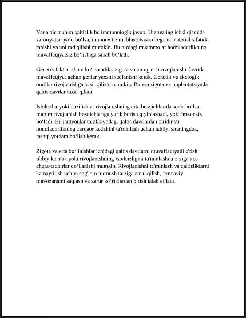 ODAM EMBRIOLOGIYASI QALTIS DAVRLARI 4