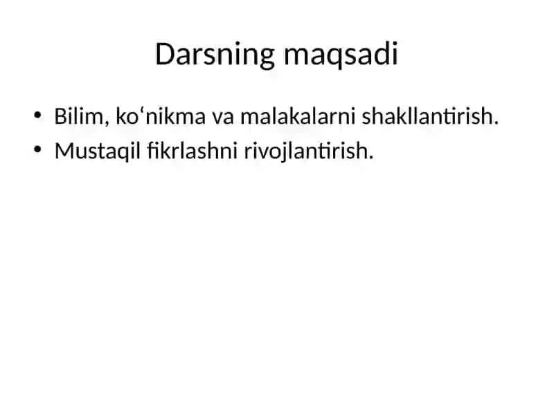 Dars tushunchasi 4