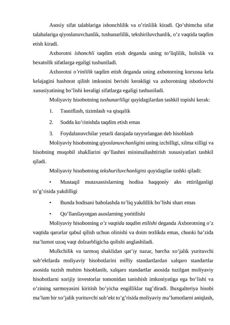 Moliyaviy Hisobotlarga Kirish 4