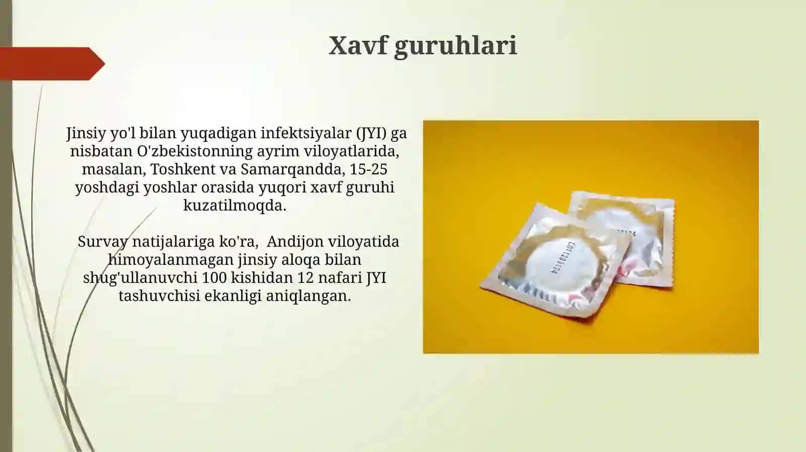Jinsiy a'zolar orqali yuqadigan kasalliklar 4