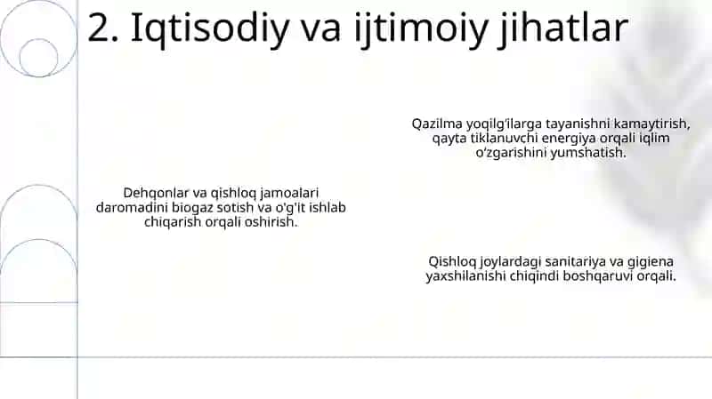 Biogaz ishlab chiqarish 4