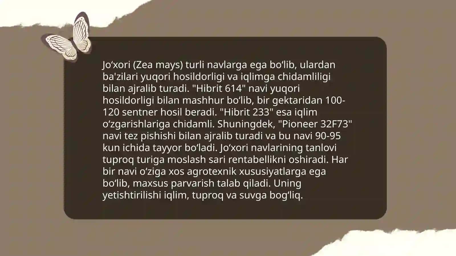 Jo‘xori yetishtirish texnologiyalari 4