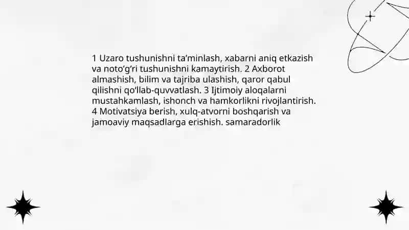 Muloqot haqida tushuncha 4