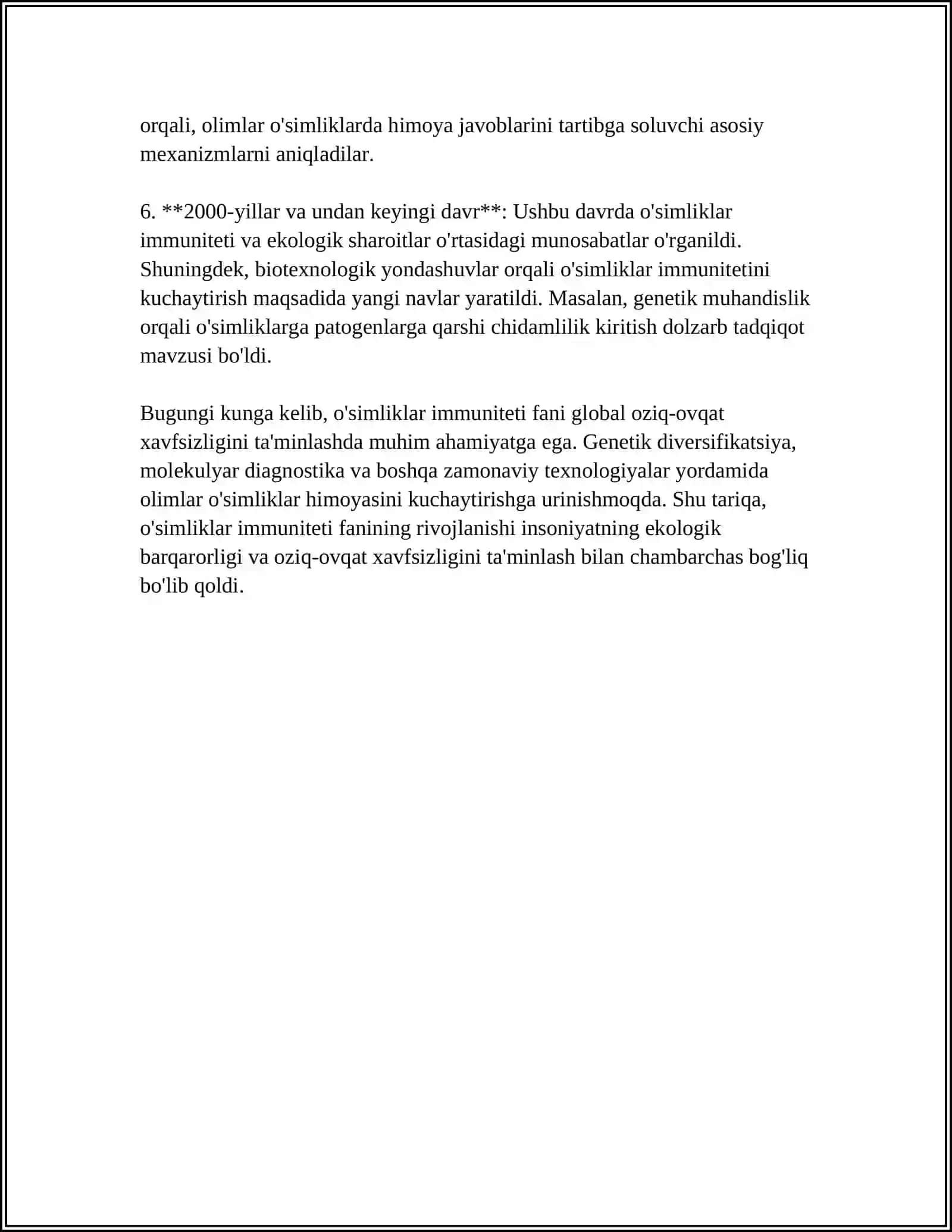 O'simliklar Immuniteti Fanining Tarixi 4