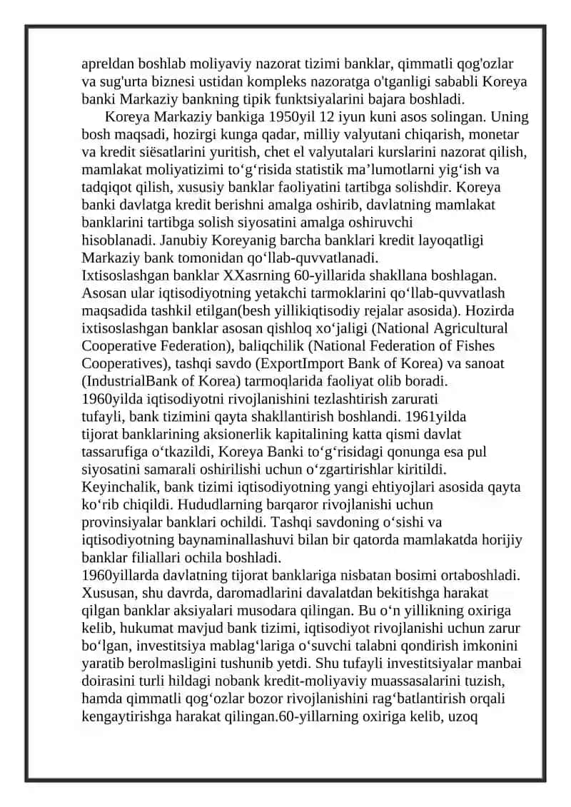 Janubiy Korea Bank ishi 4