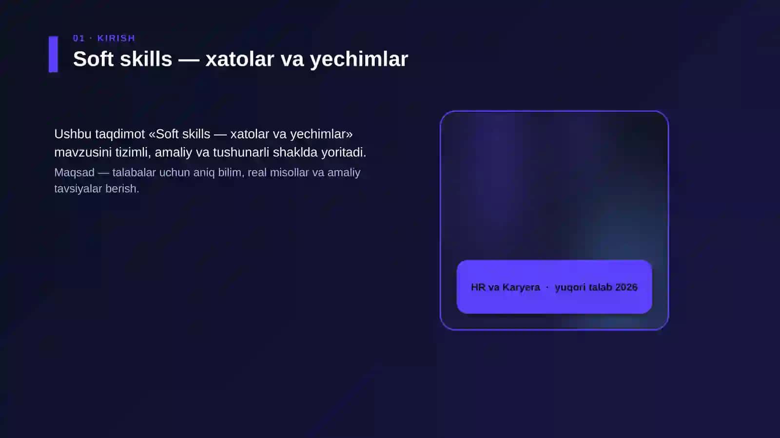 Soft skills — xatolar va yechimlar 4