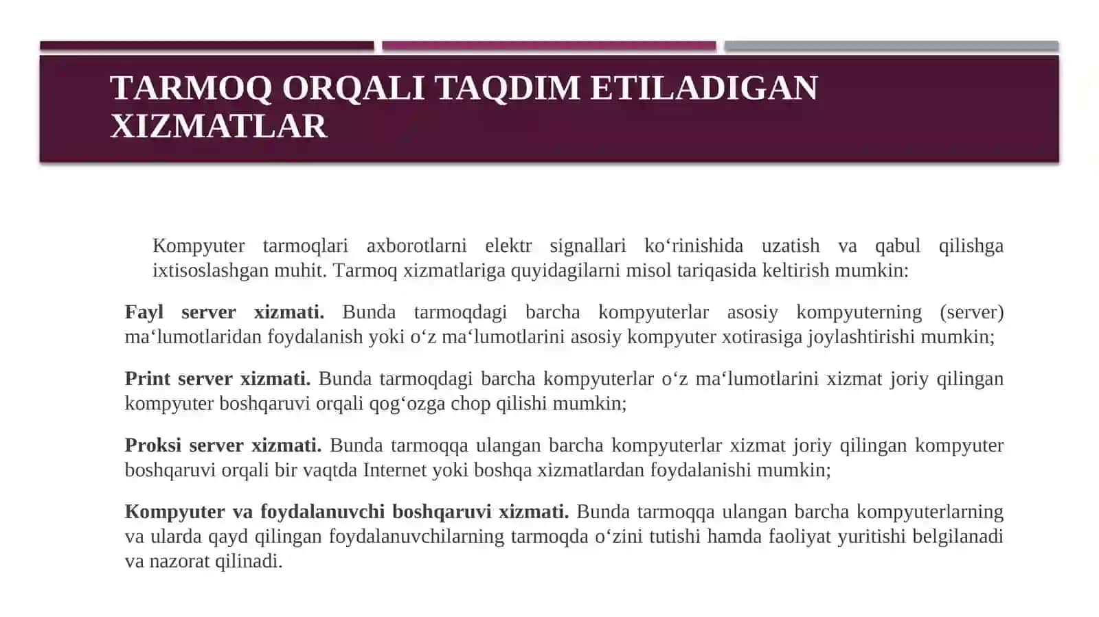 Кompyuterlarnibir-biribilanbog‘lash 4