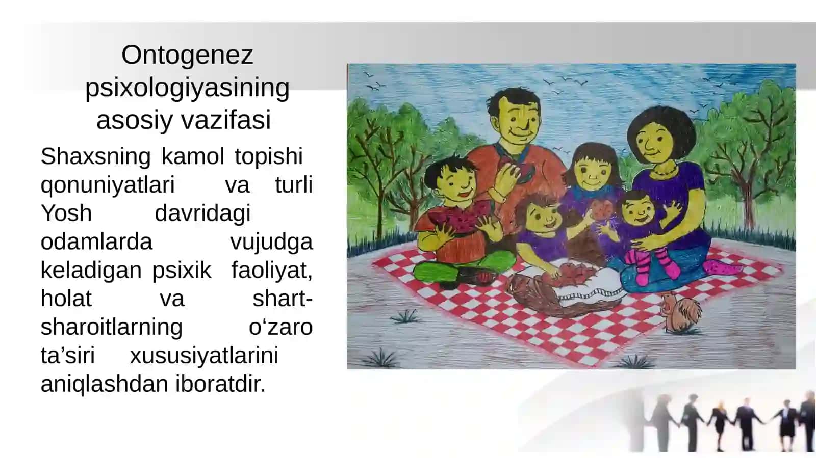 Ontogenez psixologiyasining rivojlanish bosqichlari 4