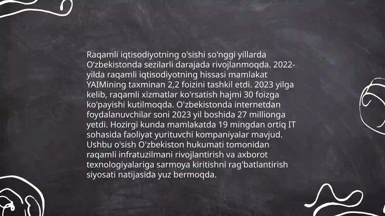 Axborotlashgan jamiyat va uning istiqbollari 4