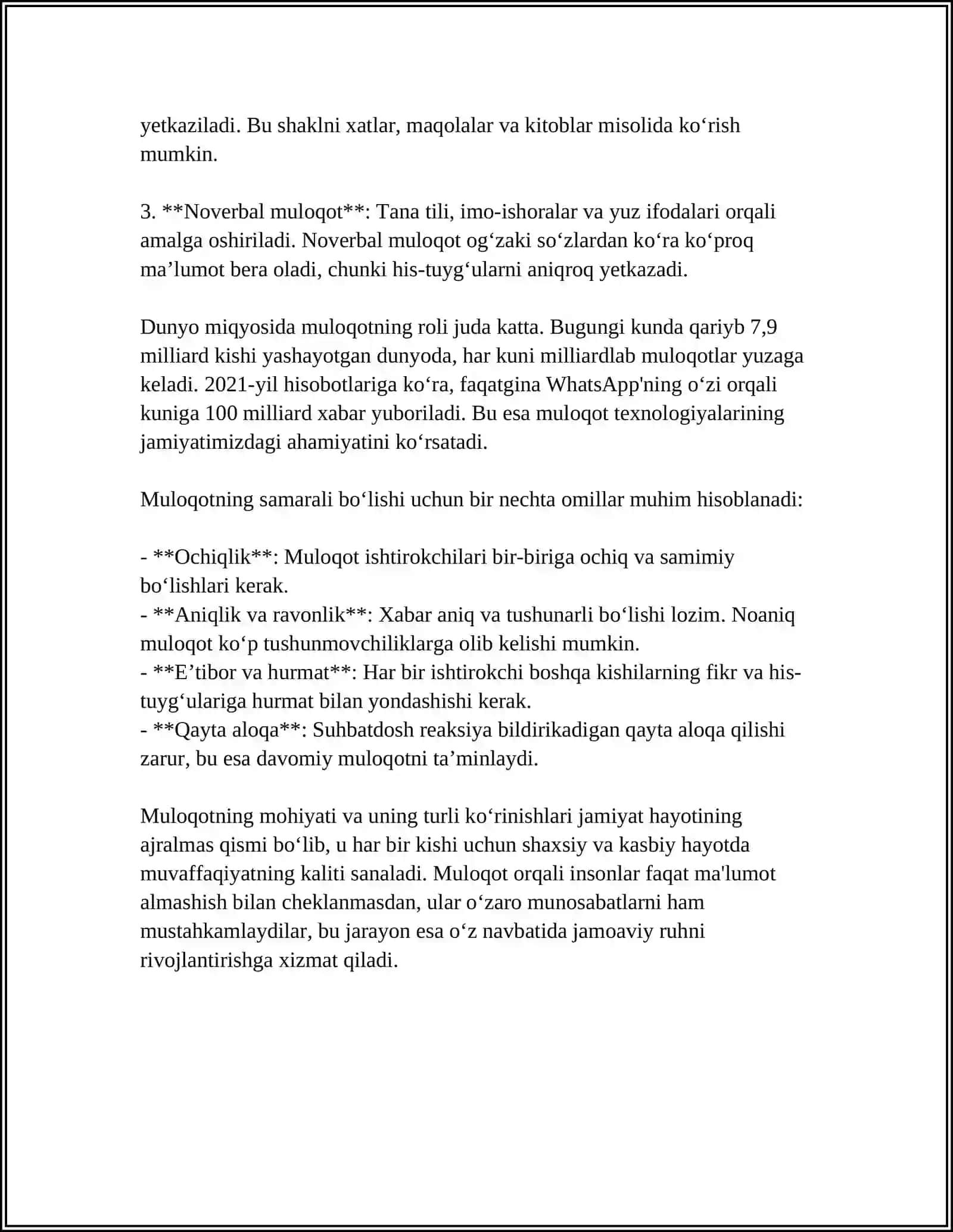 MULOQOT HAQIDA TUSHUNCHA 4