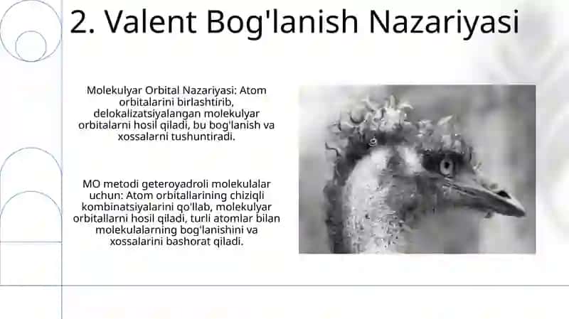Valent boʻlar nazariyasi 4