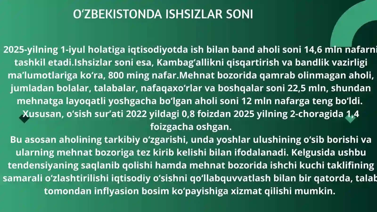 ISHSIZLIK VA UNING MOLIYAVIY XAVFSIZLIKKA TAʼSIRI 4