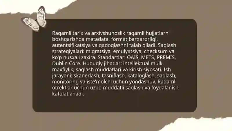 Raqamli tarix fanining boshqa fanlar bilan aloqadorligi 4
