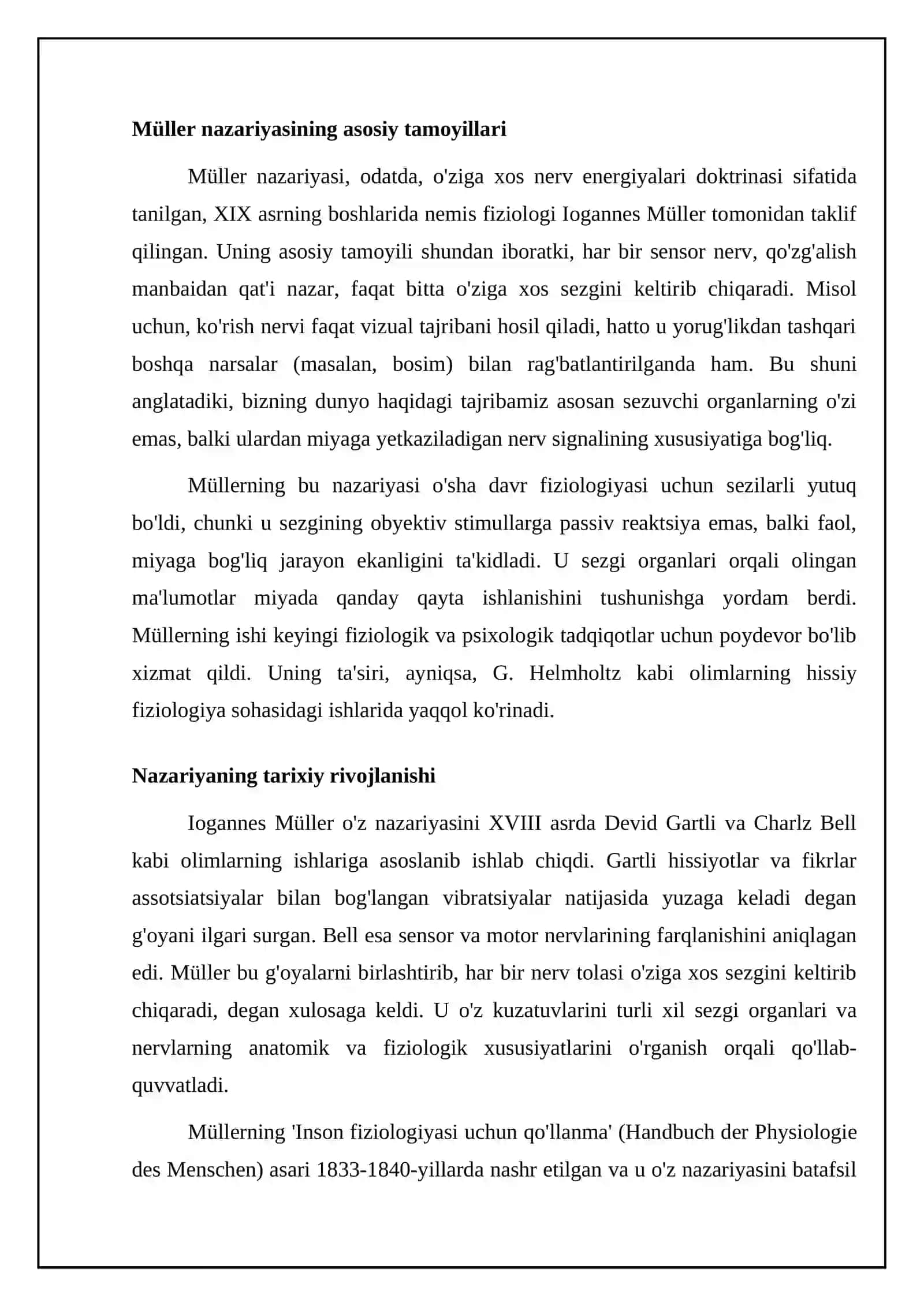 Myuller nazariyasi 4