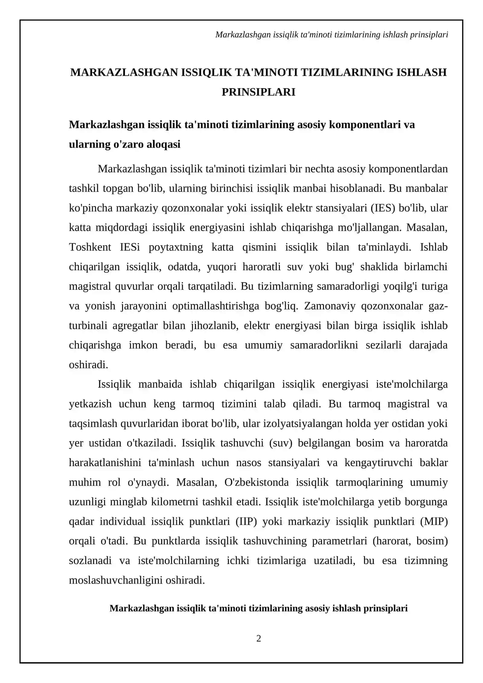 Issiqlik ta'minoti 4
