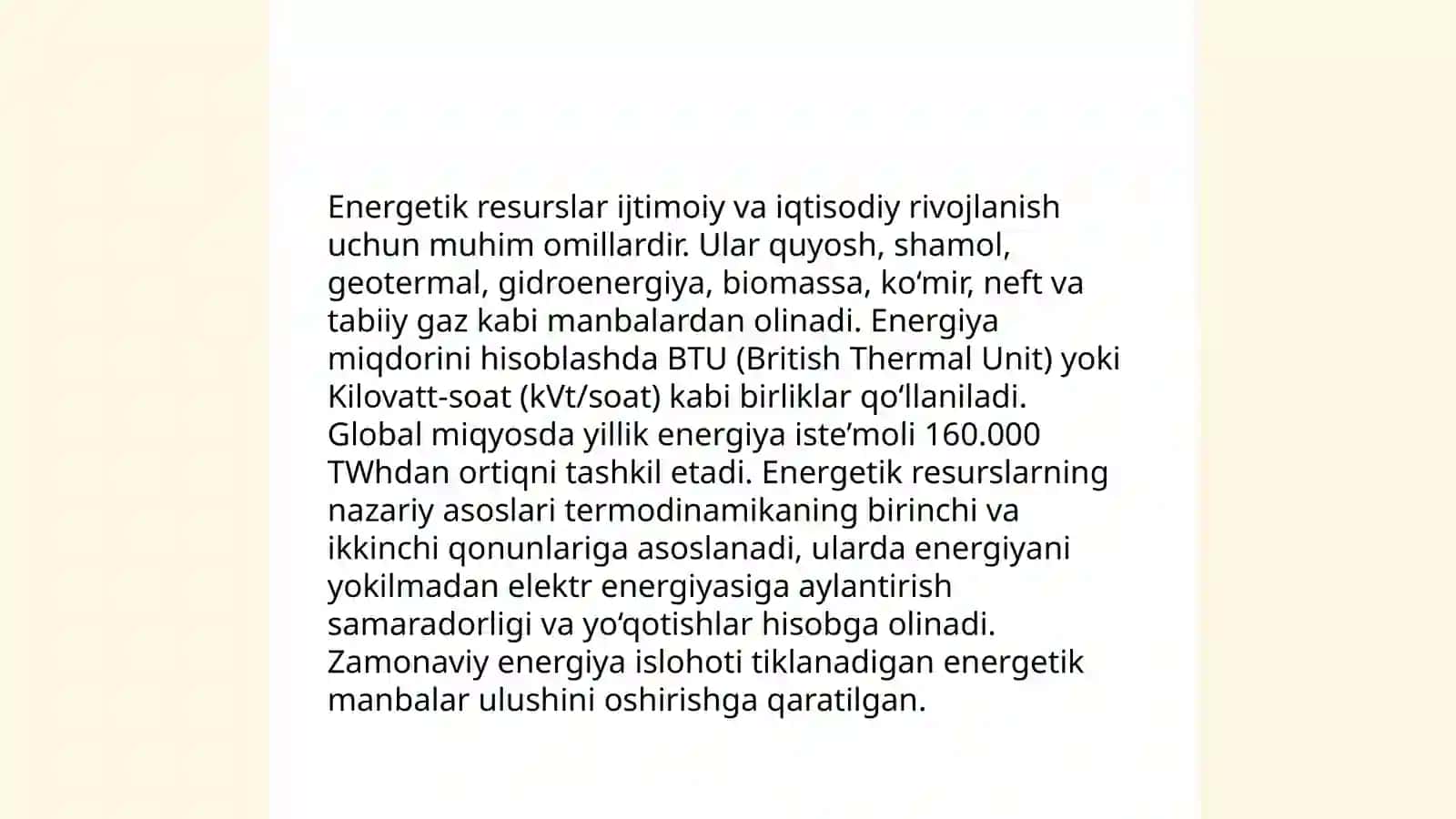 Qayta tiklanmaydigan tabiy resurslarning nazariy asoslari 4