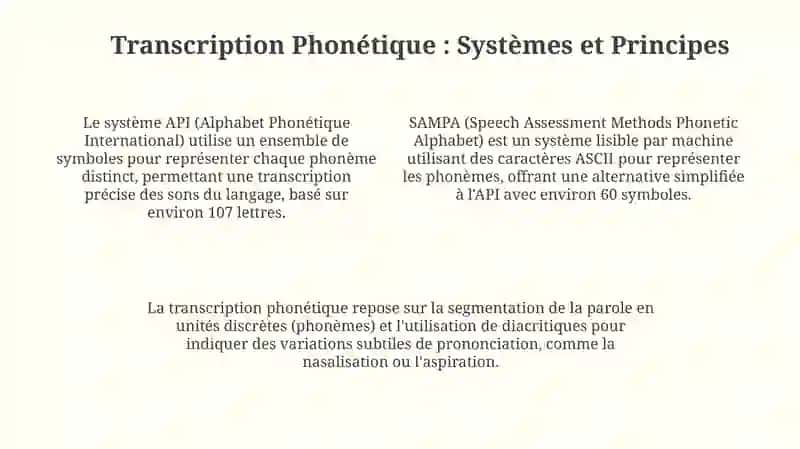 Répétition et Transcription Phonétique 4