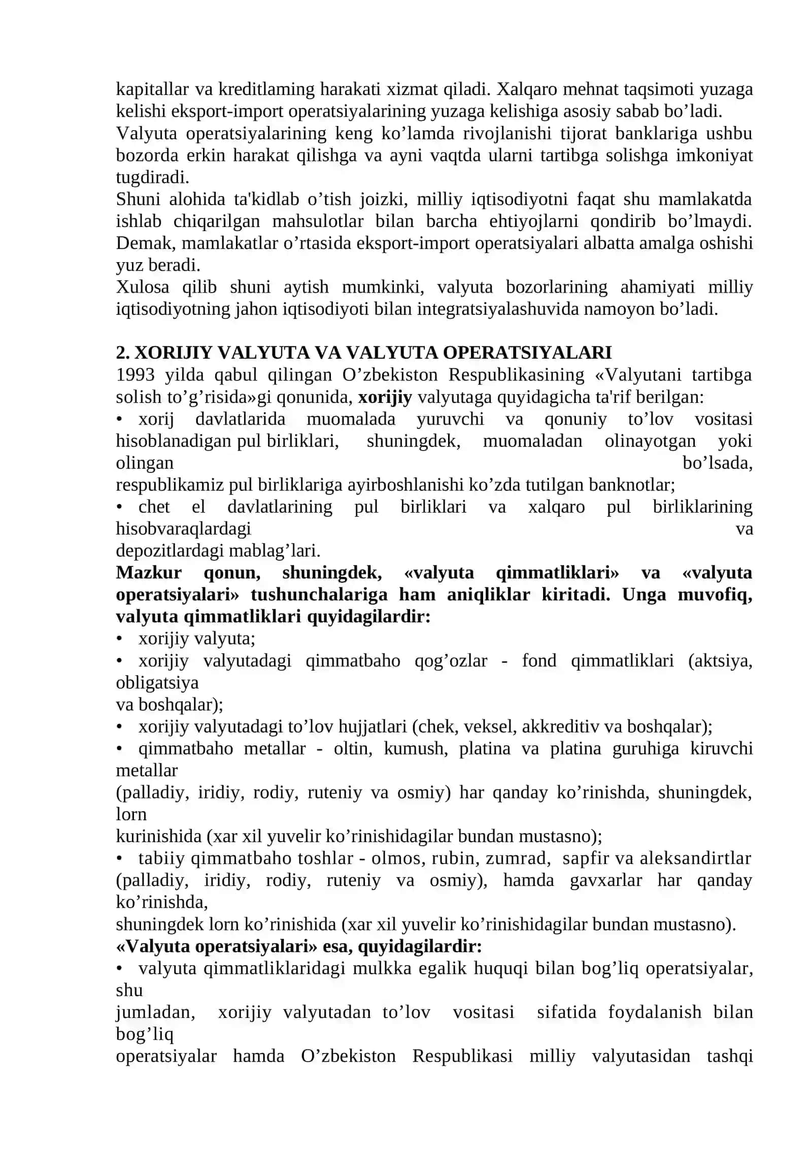 Xalqaro valyuta-kredit va moliya bozori 4