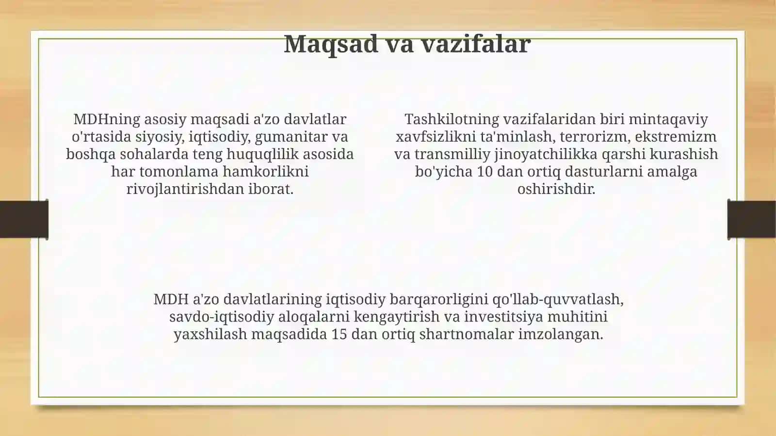 MDH tuzilishi 4