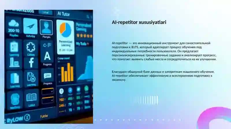 IELTS va Ingliz tili: AI-repetitor bilan mustaqil tayyorlanish 4