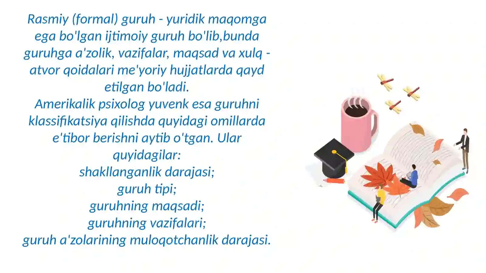 Guruh va guruhlararo eksperiment 4