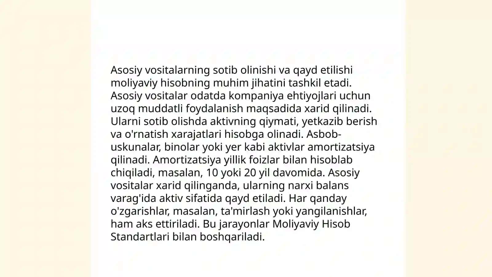 Asosiy vositalar auditi 4