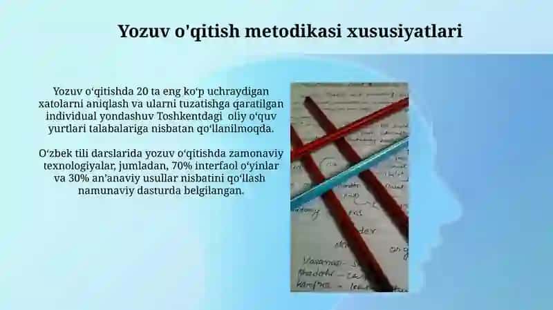 Yozuvga o‘rgatish metodikasi 4