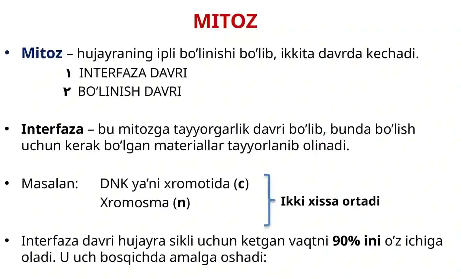 Hujayraning hayotsikli 4