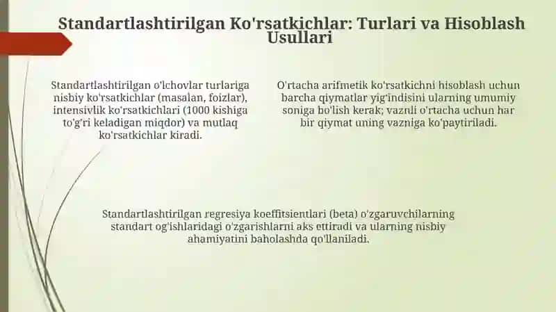 Standartlashtirish 4