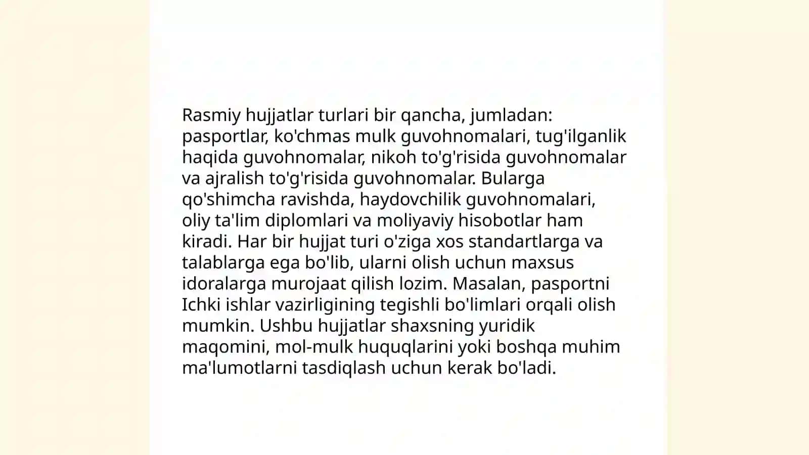 Davlat tilida ish yuritish fanining maqsad va vazifalari 4