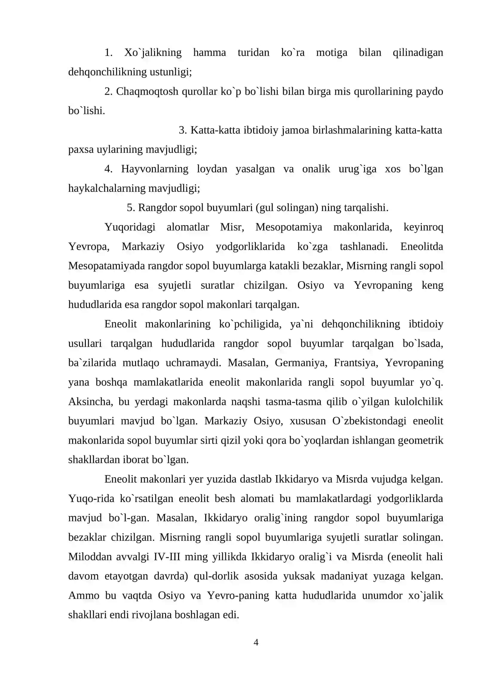 MESOPATANIYA ENEOLIT DAVRI PROTOSHAHARLARI 4