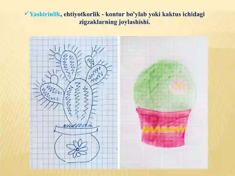 "Kaktus"chizishmetodikasi 4