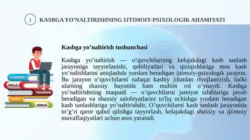 Umumta’lim maktablari o‘quvchilarining kasbga yo‘naltirish 4