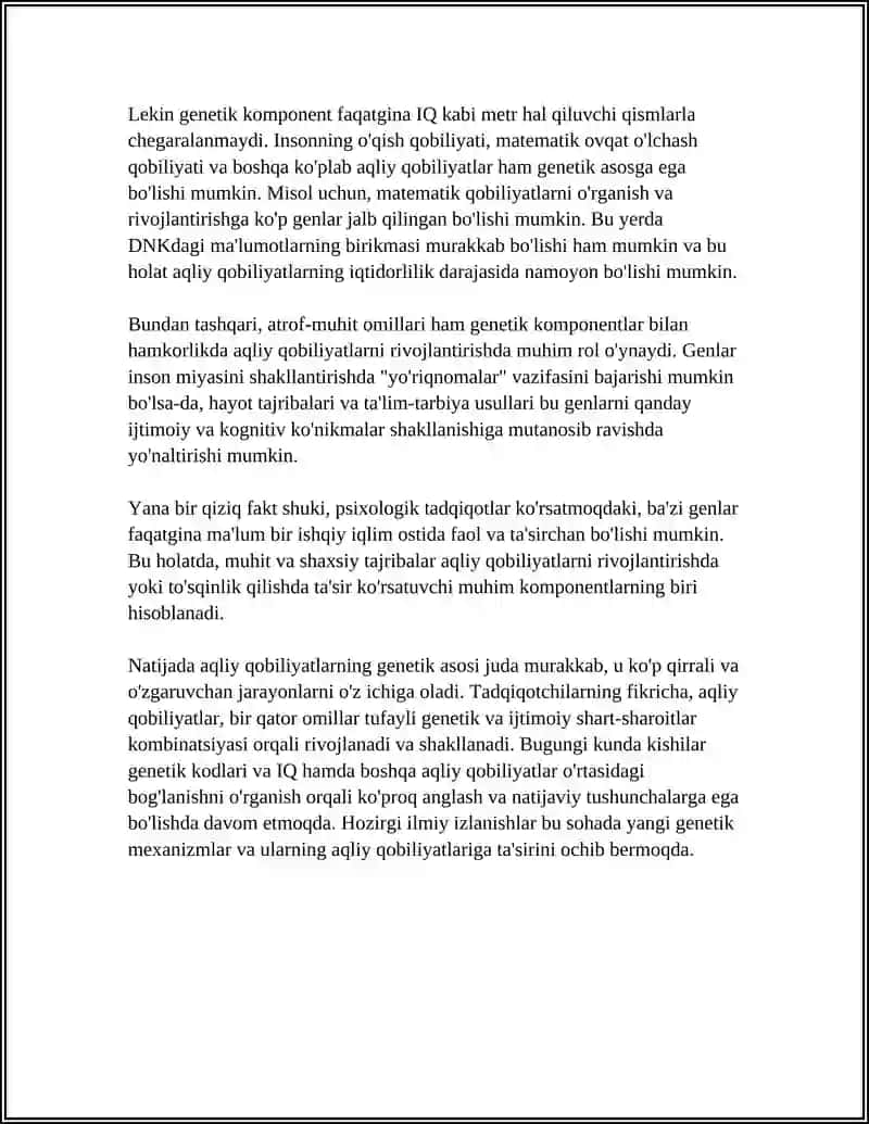 QOBILYAT VA GENETIKA 4