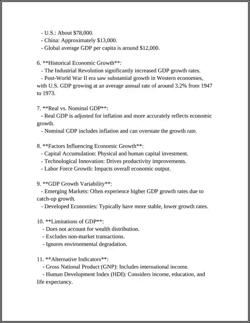 Economic Growth and GDP 4