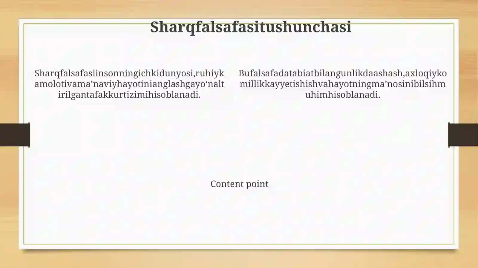 Sharq falsafasi 4