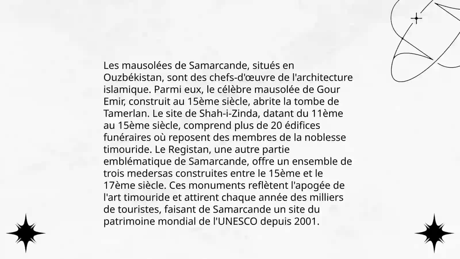 Les curiositüs de Samarkand 4