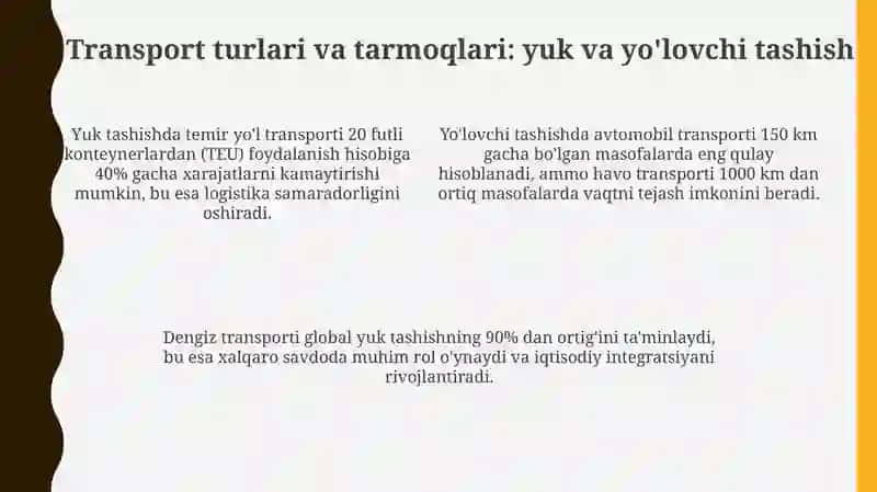 Transport geografiyasi 4