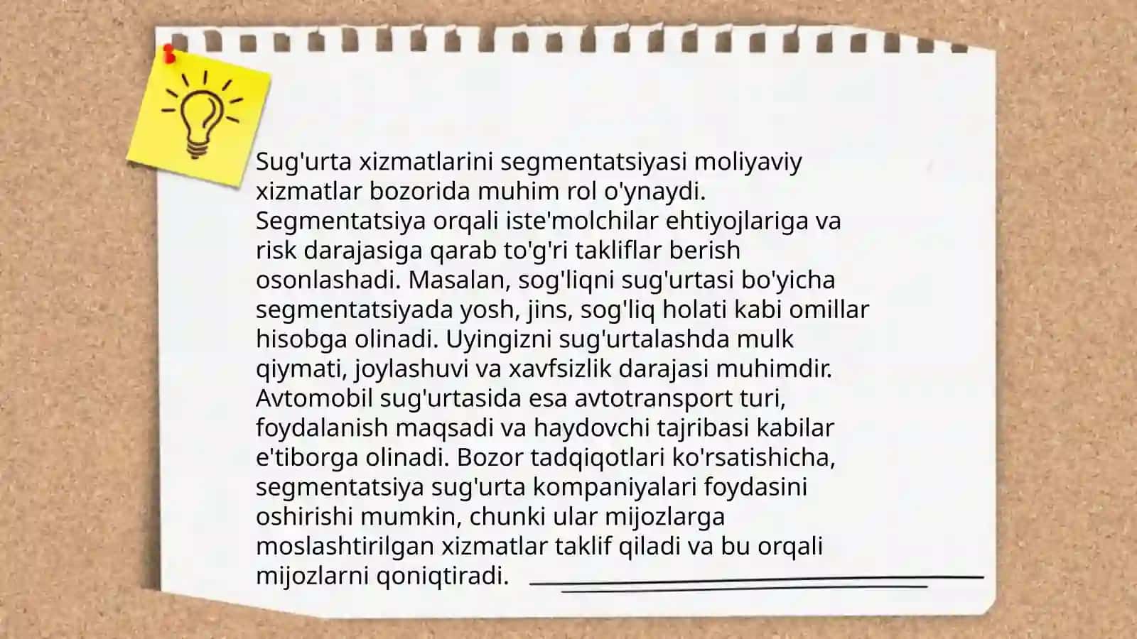 Sug'urta bozori tahlili 4