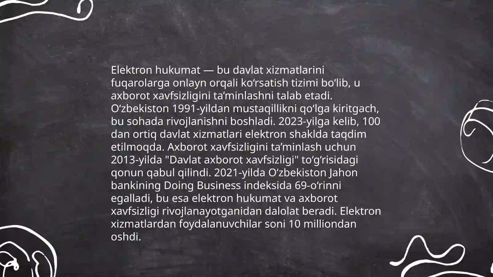 Elektron hukumat asoslari 4