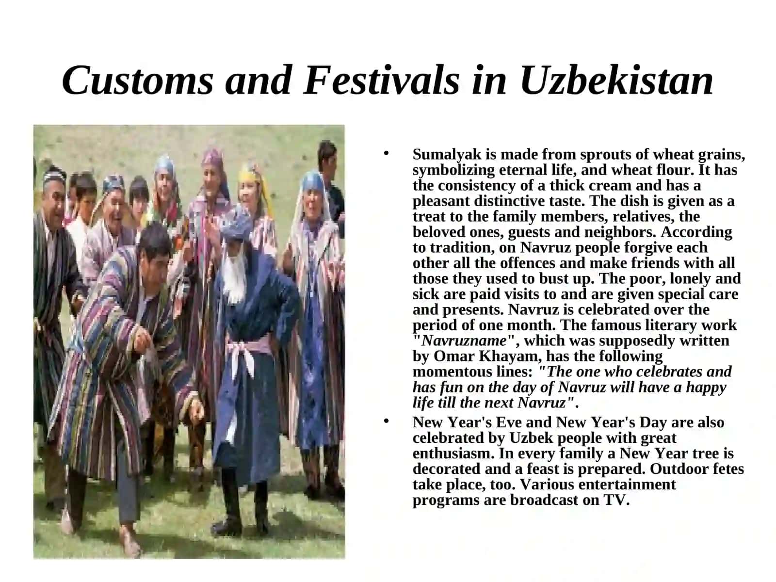 Customs and Festivals in Uzbekistan 4