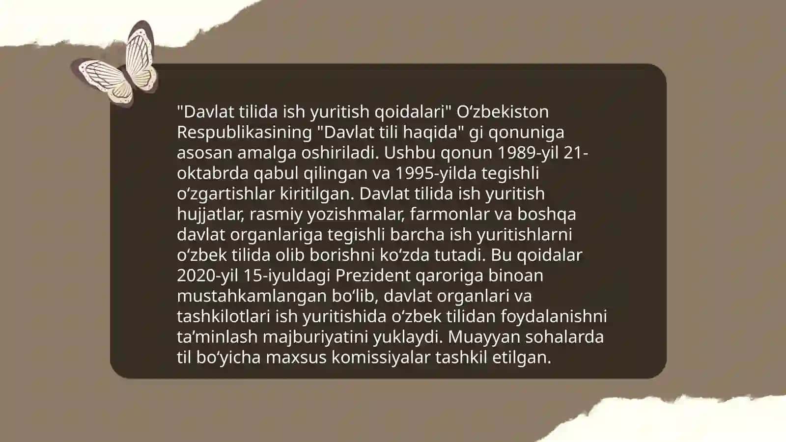 Davlat tilida ish yuritish 4