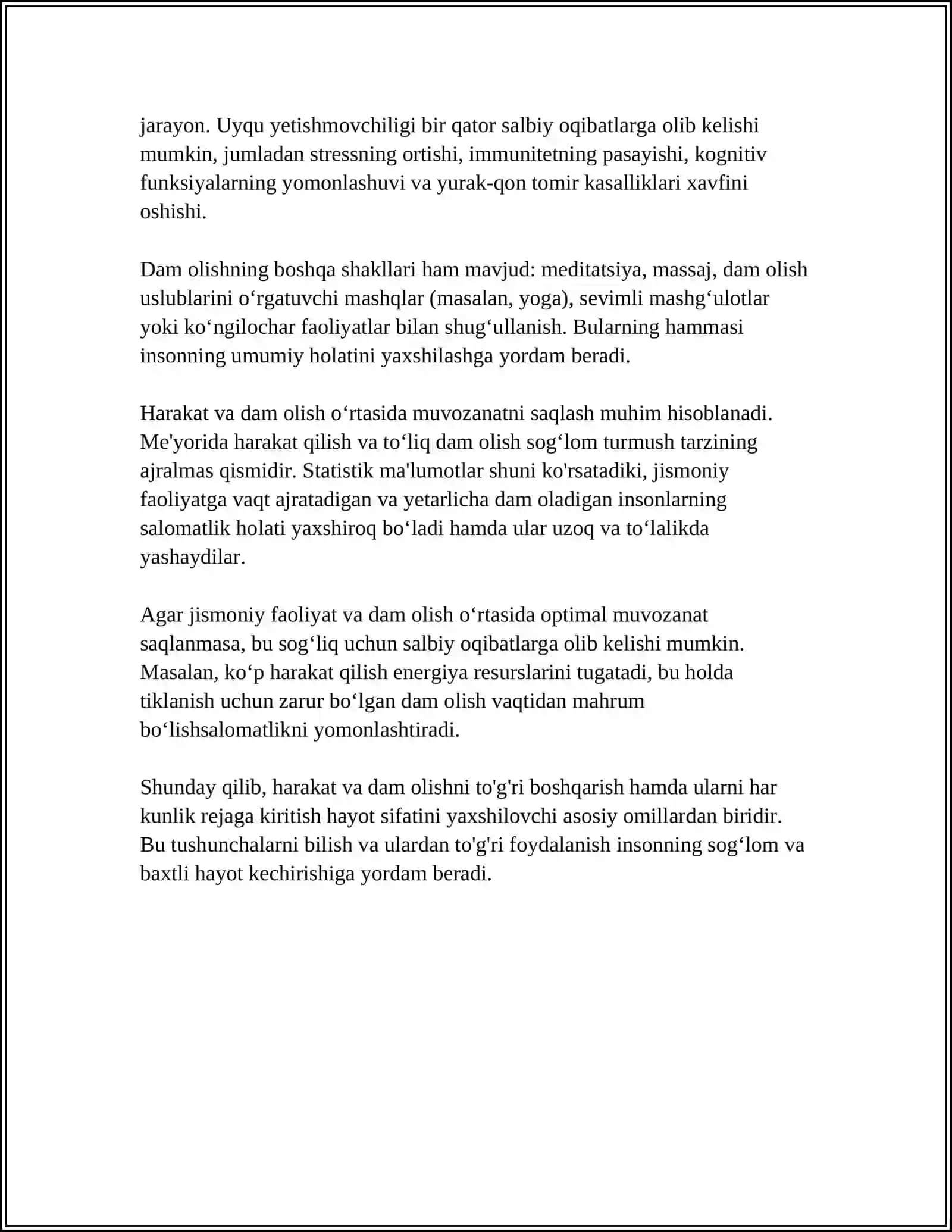 YERNING TORTISH MAYDONIDA JISMNING HARAKATI 4