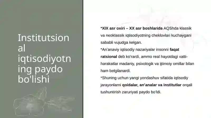 Institutsionaliqtisodiyotningrivojlanishxususiyatlari 4