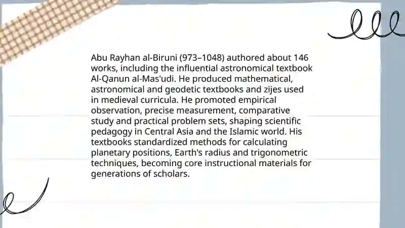 Famous Uzbek educators and their contribution to education 4